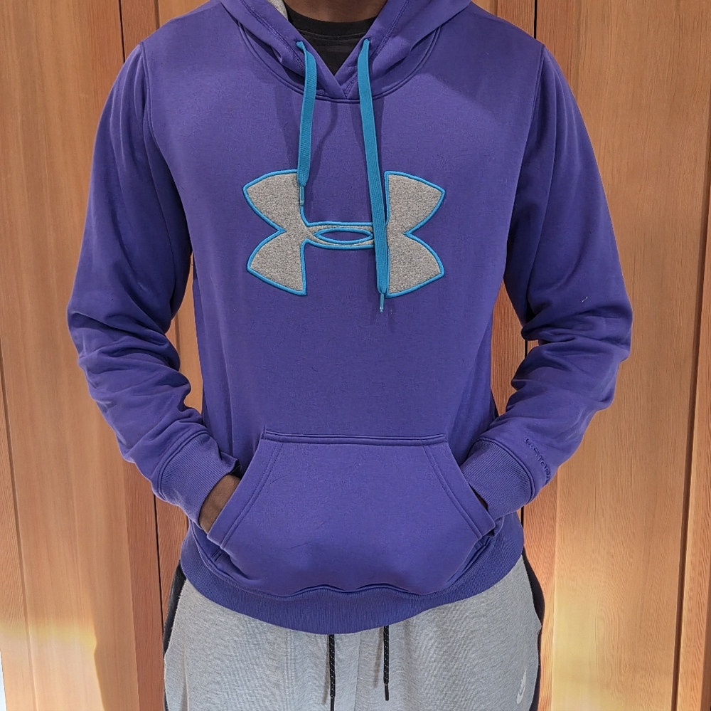 Under Armour Purple Hoodie for Men